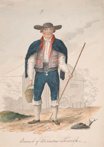 Bauer von Miradero, Teneriffa von Alfred Diston