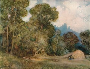 Schloss Gaillard, ca. 1864-1906, 1906 von Alfred East