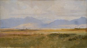 Die Bucht von Harlech, Frühling von Alfred East