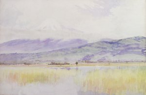 Der Fuji-San, ca. 1889 von Alfred East
