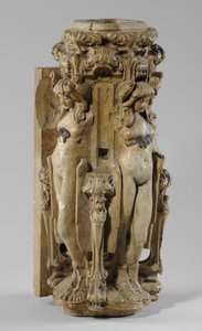 Eine von 9 Maquetten für den Sam Wilson Kamin, ca. 1908-14 (Gips & Schellack) von Alfred Gilbert