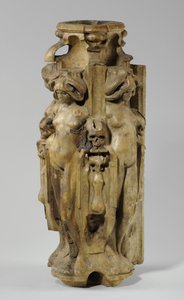 Eine von 9 Maquetten für den Sam Wilson Kamin, ca. 1908-14 (Gips & Schellack) von Alfred Gilbert