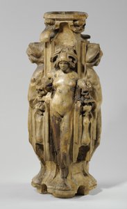 Eine von 9 Modellen für den Sam Wilson Kamin, ca. 1908-14 (Gips & Schellack) von Alfred Gilbert