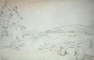 Krakau, 1827 von Alfred Gomersal Vickers