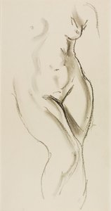 Stehender Akt von Alfred H. Maurer