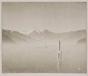 Comer See von Alfred Hartley
