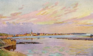 Luleå, Lappland, der Exporthafen für Eisenerz von Alfred Heaton Cooper