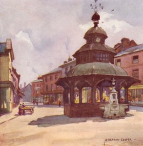 Marktkreuz, North Walsham, Norfolk von Alfred Heaton Cooper