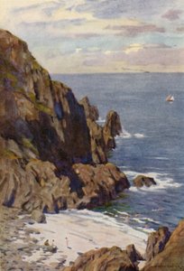 Die Kullen-Felsen, Mölle, am Kattegat von Alfred Heaton Cooper