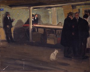 Abend im Club, ca. 1902 von Alfred Henry Maurer