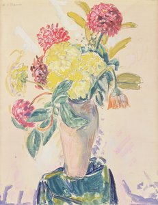 Zinnien, ca. 1926 von Alfred Henry Maurer