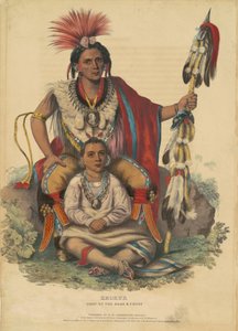 Keokuk, Häuptling der Sacs und Foxes