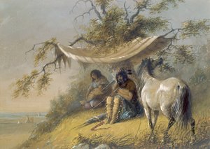 Arapahos von Alfred Jacob Miller