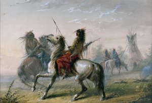 Schlangenindianer von Alfred Jacob Miller