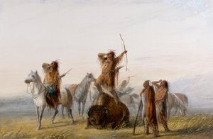 Triumphschrei von Alfred Jacob Miller