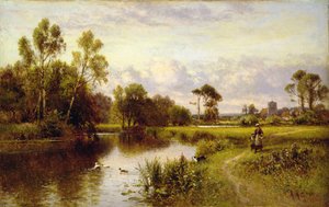 In der Nähe von Thursby, Yorkshire von Alfred Jr. Glendening