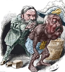 Clement Duvernois (1836-1879), ein französischer Politiker, versuchte François Achille Bazaine (François-Achille) zu rehabilitieren