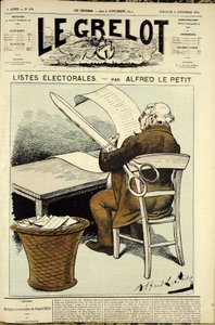 Illustration für das Cover von Le Grelot, Nr. 178