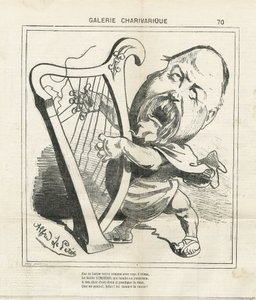 Illustration von Alfred Le Pete (1841-1909) in Le Charivari von Alfred Le Petit