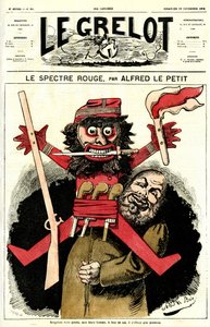 Ein katholischer Priester schwenkte eine kleine Figur