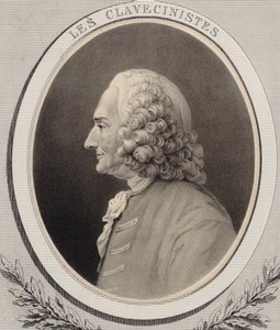 Porträt des Komponisten Jean-Philippe Rameau 1683-1764 von Alfred Lemoine