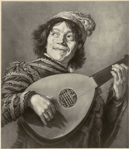 Der Narr, nach Frans Hals von Alfred Louis Bahuet