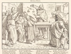 Auch ein Totentanz III von Alfred Rethel