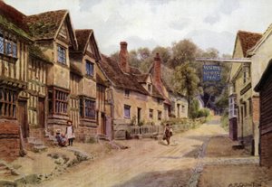 Ehemals von Webern bewohnte Häuser, Kersey, Suffolk von Alfred Robert Quinton