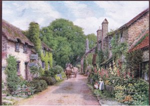Rossington, in der Nähe von Porlock, Somerset, aus 
