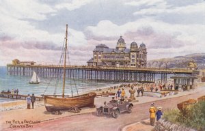 Der Pier und Pavillon, Colwyn Bay von Alfred Robert Quinton