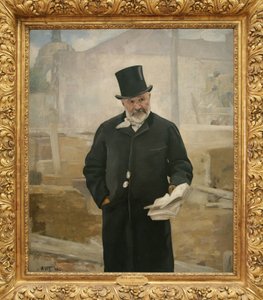 Porträt von Adolphe Alphand (1817-1891), 1888 von Alfred Roll