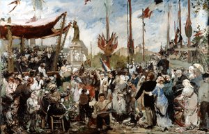 Der 14. Juli 1880, spätes 19. frühes 20. Jahrhundert