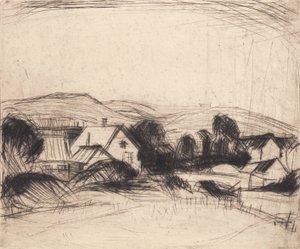 Ein Dorf von Alfred Simonsen
