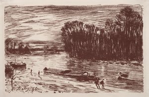 Bords du Loing, nahe Saint-Mammès, 1896