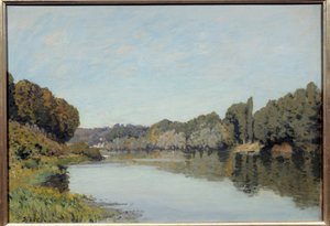 Die Seine bei Bougival (Alfred Sisley)