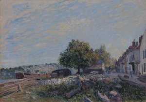 Saint Mammès-Morgen von Alfred Sisley
