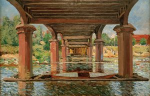 Unter der Brücke von Hampton Court