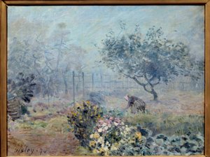 Der Nebel Nachbarn von Alfred Sisley
