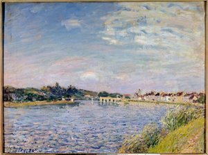 Ansicht von Mammes am Loing von Alfred Sisley