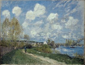 Sommer in Bougival, 1876