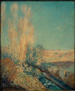 Été de la Saint-Martin - Environs de Moret von Alfred Sisley