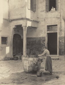 Ein venezianischer Brunnen von Alfred Stieglitz