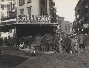 Five Points, New York von Alfred Stieglitz