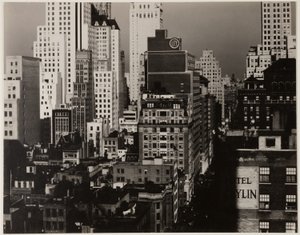 Von meinem Fenster bei An American Place, Norden von Alfred Stieglitz