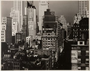 Von meinem Fenster bei An American Place, Norden von Alfred Stieglitz
