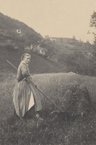 Die Ernte, Mittenwald von Alfred Stieglitz