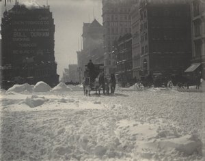 Winter, New York von Alfred Stieglitz