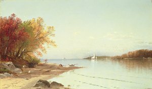 Narragansett Bay, Herbst, Rhode Island von Alfred Thompson Bricher