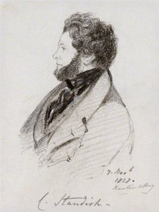 Porträt von Lord Charles Strickland Standish (1790-1863) von Alfred Graf D’Orsay von Alfred d