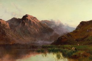 Die Jagd auf Wildvögel Llyn Crafnaut von Alfred de Breanski